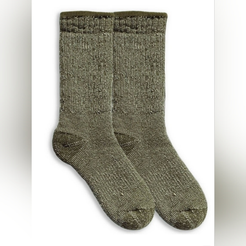 Jefferies Socks Merino Wool Thick Sock Brown S (9-1)